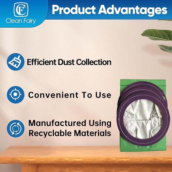 10PK 10QT Vac Bags for ProTeam CoachVac/MegaVac 100331