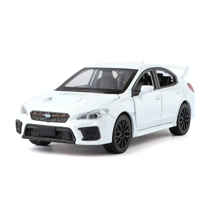 1:30 WRX STI Alloy Car Model Ornament Toy Gift Diecast Alloy Car Model Collectible
