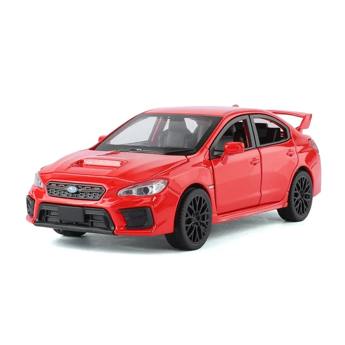 1:30 WRX STI Alloy Car Model Ornament Toy Gift Diecast Alloy Car Model Collectible