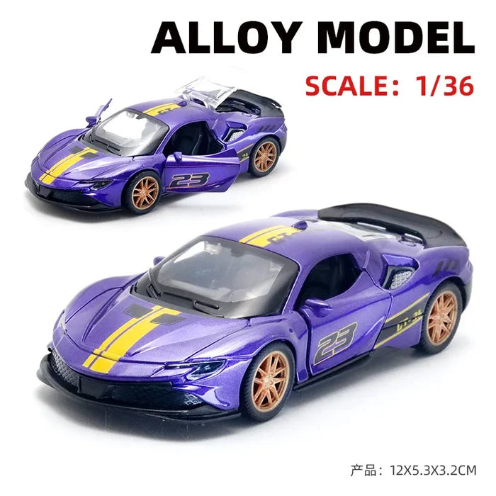 1:36 R34 MX5 RX7 AE86 Diecast Model Car Alloy Simulation Car Model for Display & Collection
