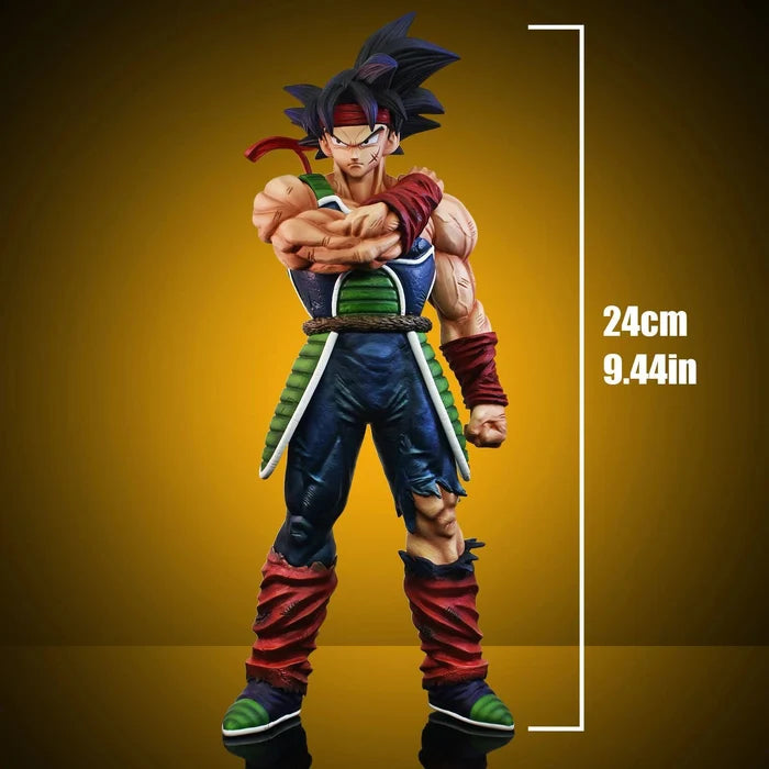 24cm Dragon Ball Action Figures Bardock Fighter PVC Garage Kit Decoration Ornament