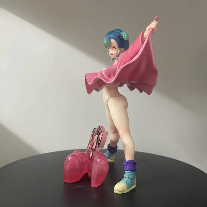 25cm Dragon Ball Action Figures Bulma Gk Statue Decorative Figures Collection