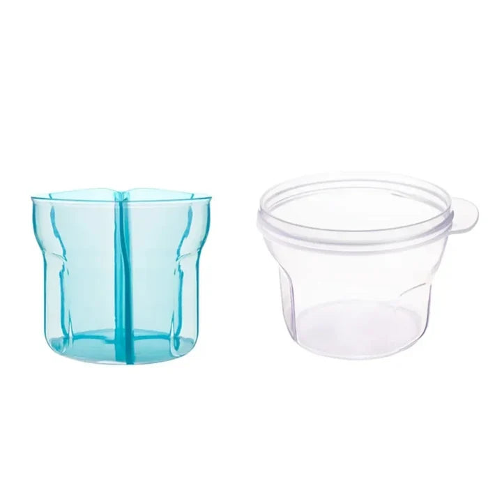3-grid Portable Formula Dispenser for Infant Formula, Free of Bisphenol A, Outdoor Baby Food Storage Box