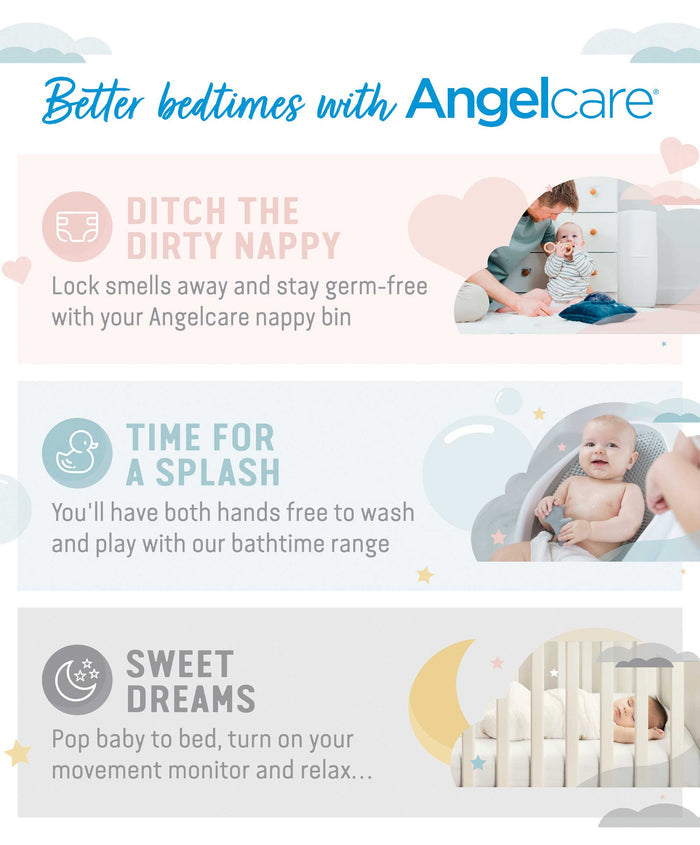 Angelcare Bath Support Angelcare Soft Touch Baby Bath Support - Grey
