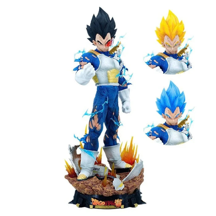 Anime Dragon Ball Vegeta Figure Vegeta Figurine Pvc Action Figures Gk Statue Collection Model Toys Gifts