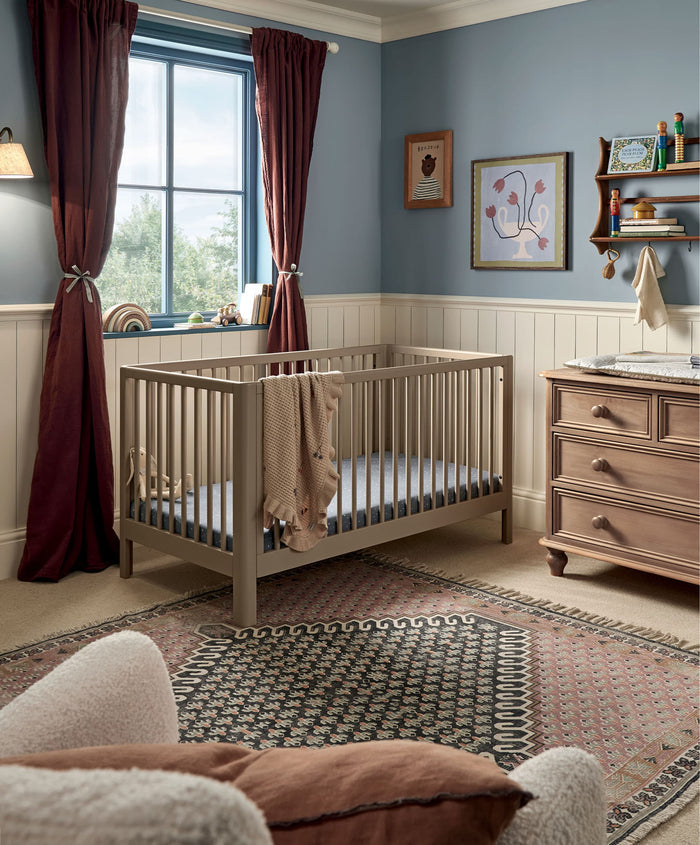 Mamas & Papas Cotbeds Arbor Cotbed - Mocha
