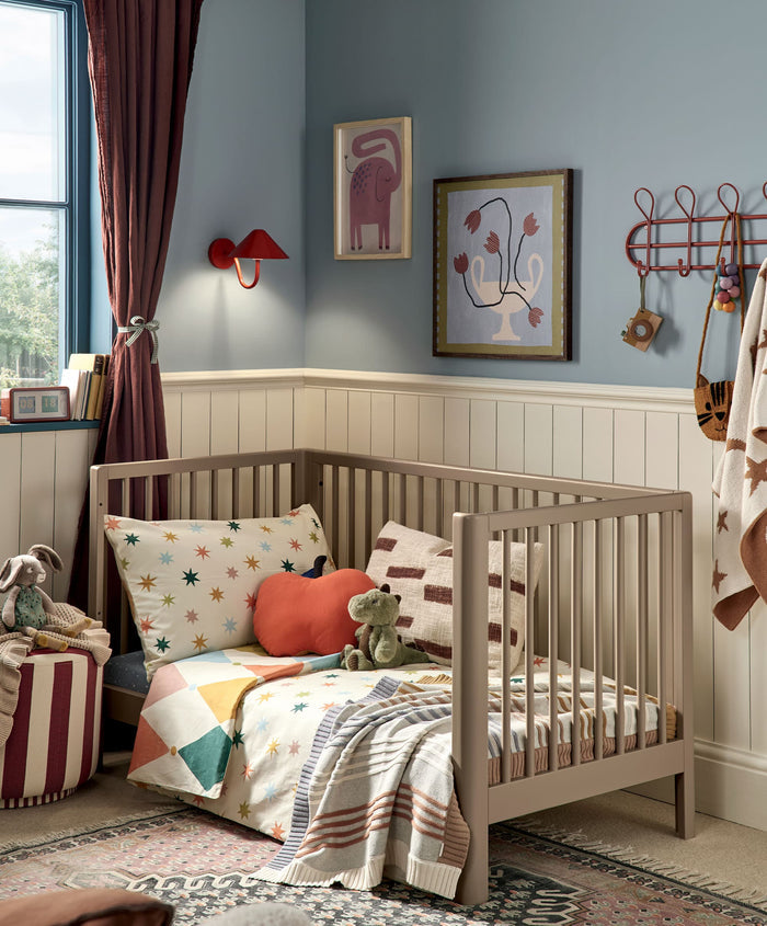 Mamas & Papas Cotbeds Arbor Cotbed - Mocha