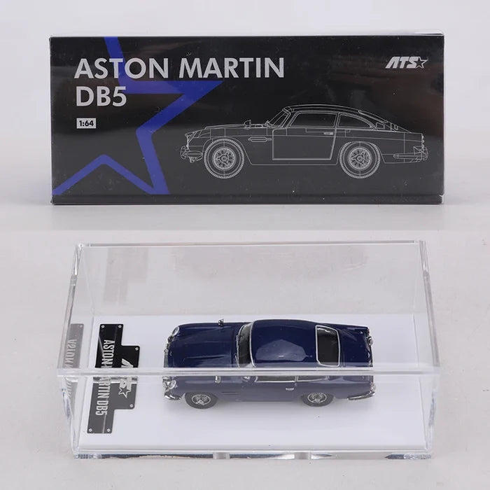 ATS 1:64 DB5 Alloy simulation car model toy collection display piece