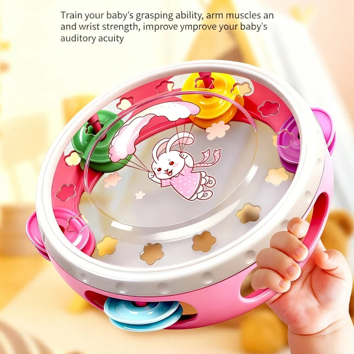 Baby toys, hand-held drums, percussion instruments, baby hand-held tambourines