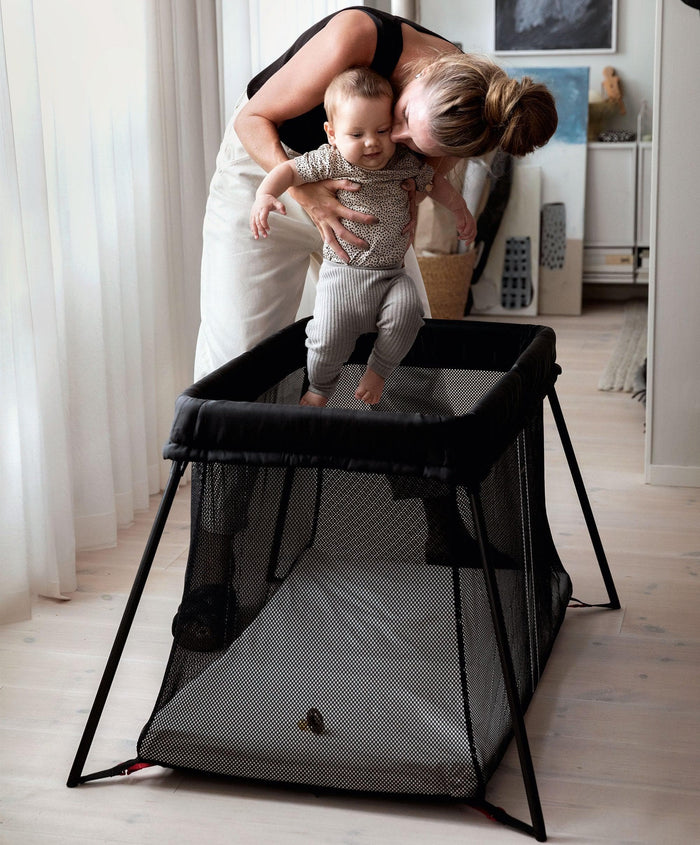 BabyBjorn Babaybjorn Travel Cot Light - Black