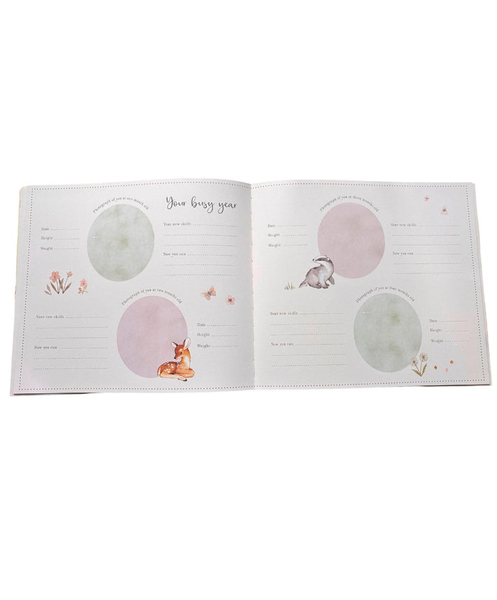 House of Marbles Books Baby's First Year Record Book