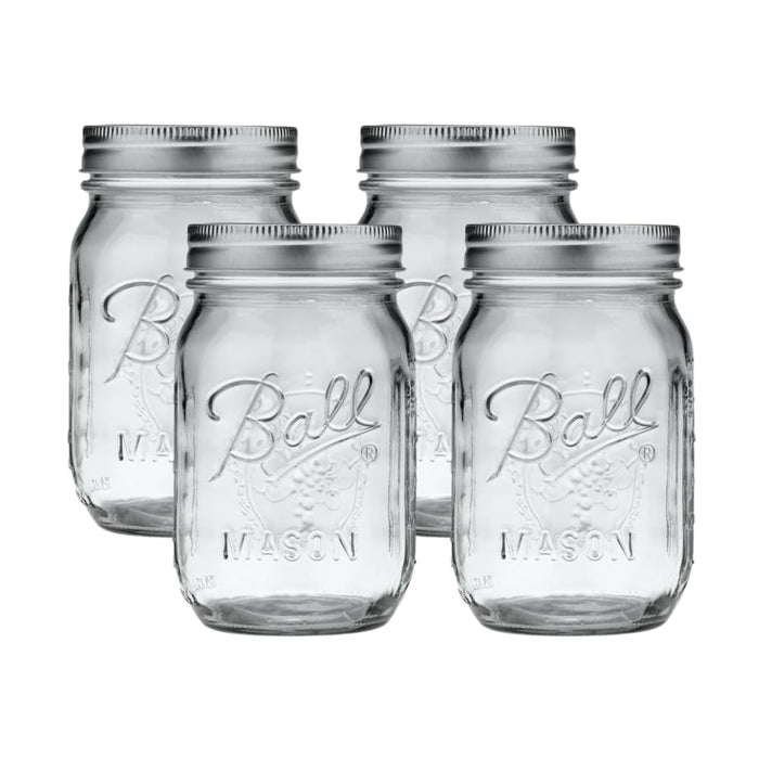 16 Oz (Pack of 4) / Clear