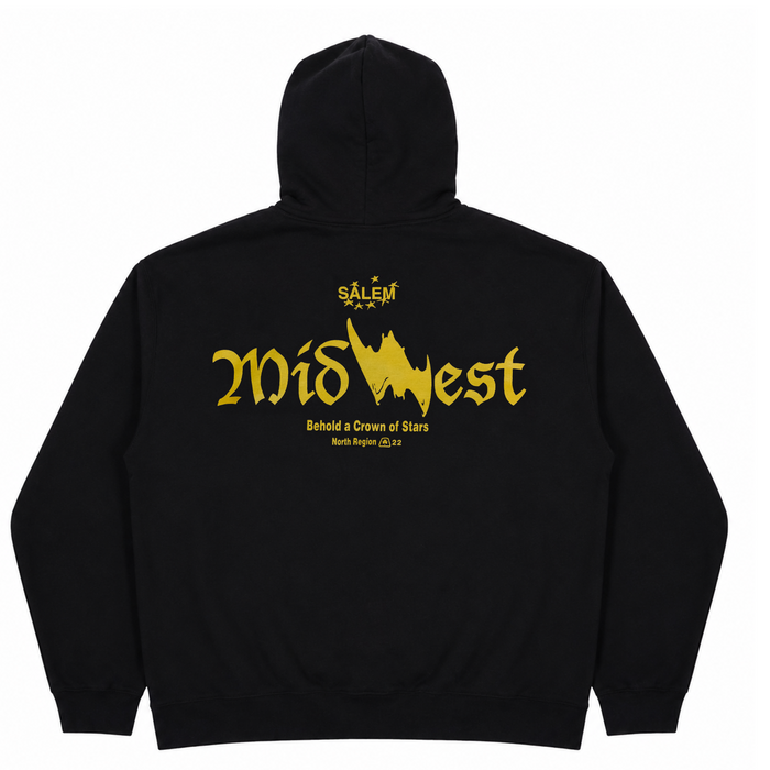 BATWING HOODIE BLACK