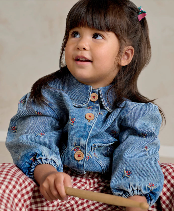 Mamas & Papas Jackets & Coats Berry Denim Jacket