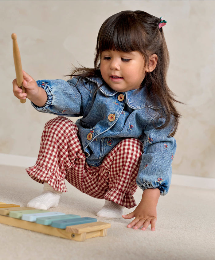 Mamas & Papas Jackets & Coats Berry Denim Jacket
