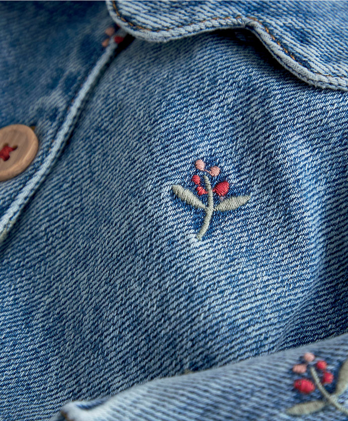 Mamas & Papas Jackets & Coats Berry Denim Jacket
