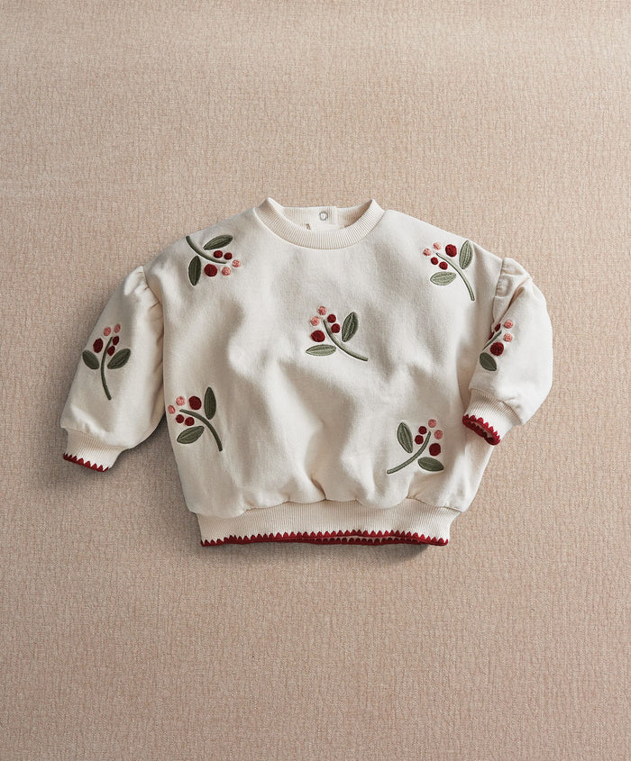 Mamas & Papas Jumpers & Knitwear Berry Sweatshirt