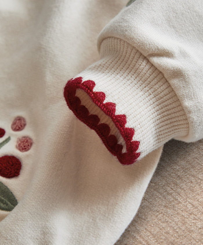 Mamas & Papas Jumpers & Knitwear Berry Sweatshirt