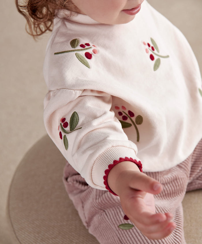 Mamas & Papas Jumpers & Knitwear Berry Sweatshirt
