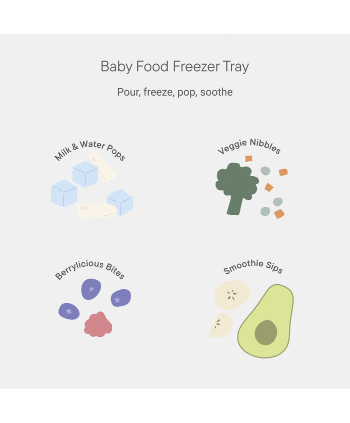 Bibs World Baby Weaning BIBS Baby Food Freezer Tray