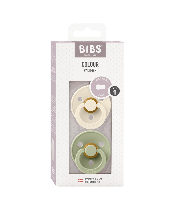 Bibs World Soothers BIBS Dummies Bundle Size 1 (3 Pieces) – Sage