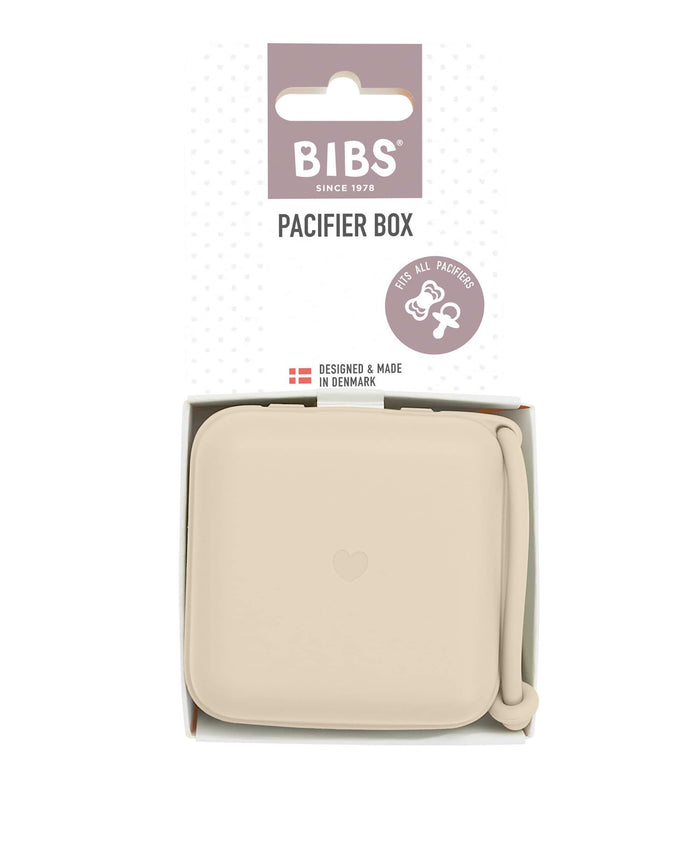 Bibs World Bottle Feeding BIBS Pacifier Box - Ivory