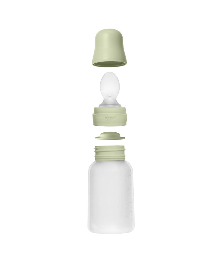 Bibs World Baby Weaning BIBS Spoon Feeder & Purree Feeder Bundle - Sage