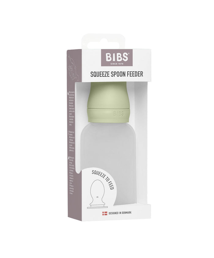 Bibs World Baby Weaning BIBS Squeeze Spoon Feeder - Sage