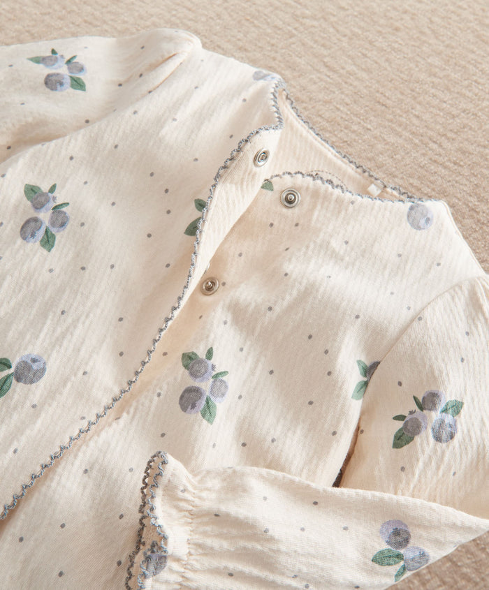 Mamas & Papas All-in-Ones & Bodysuits Blueberry Sleepsuit