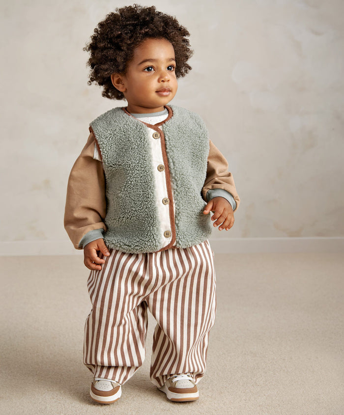 Mamas & Papas Jackets & Coats Borg Gilet