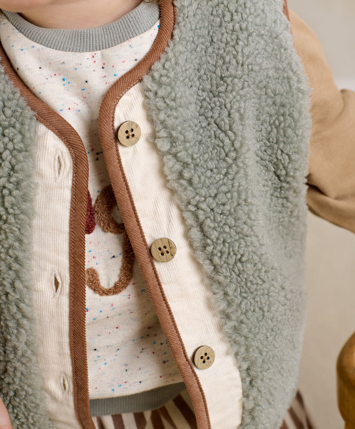 Mamas & Papas Jackets & Coats Borg Gilet