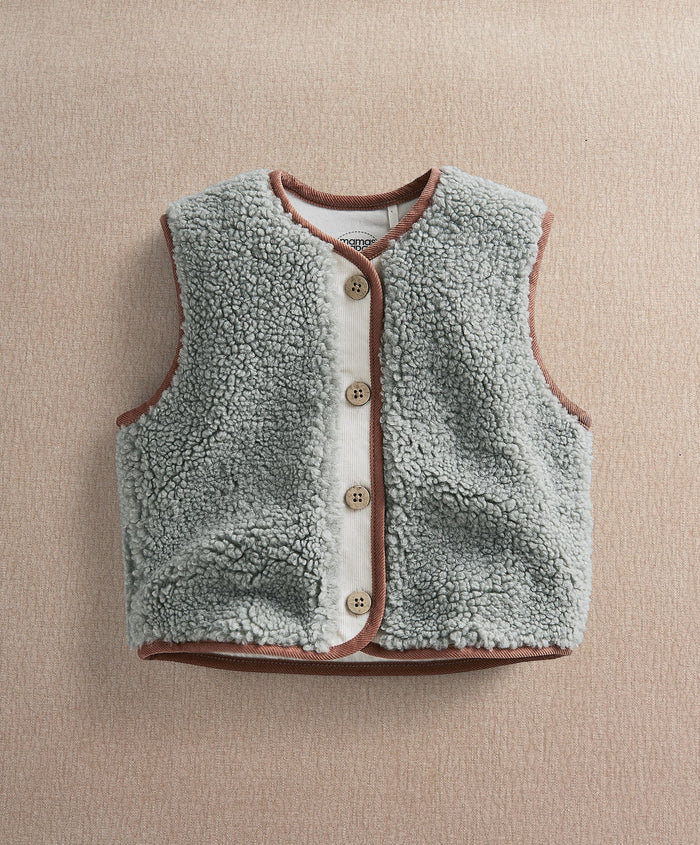 Mamas & Papas Jackets & Coats Borg Gilet