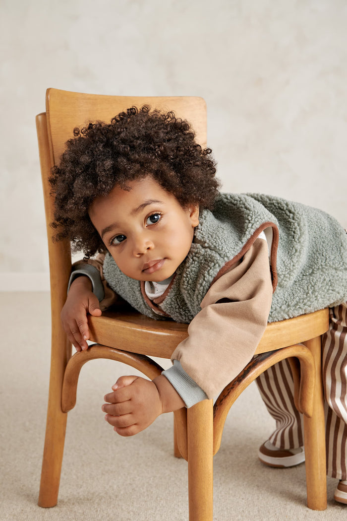 Mamas & Papas Jackets & Coats Borg Gilet