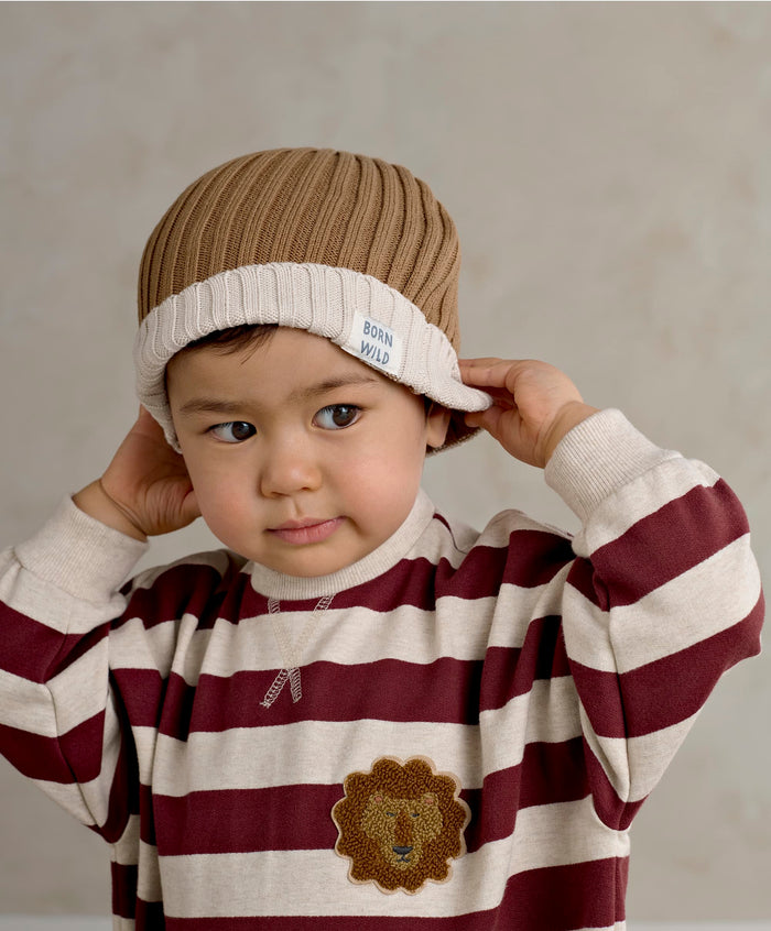 Mamas & Papas Hats & Mitts Born Wild Knitted Beanie