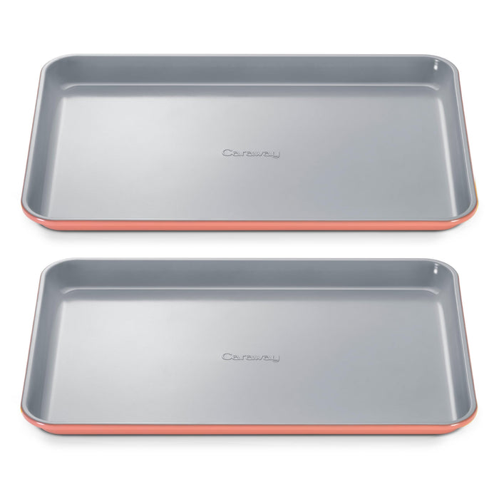 Caraway Non-Stick Ceramic Small Baking Sheet Duo