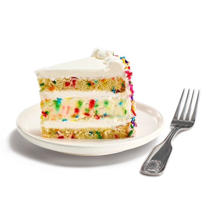 Wipe off your knife between each slice.