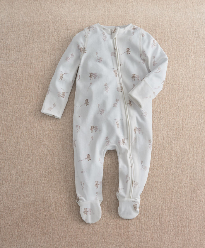 Mamas & Papas All-in-Ones & Bodysuits Celebration Print Zip All In One