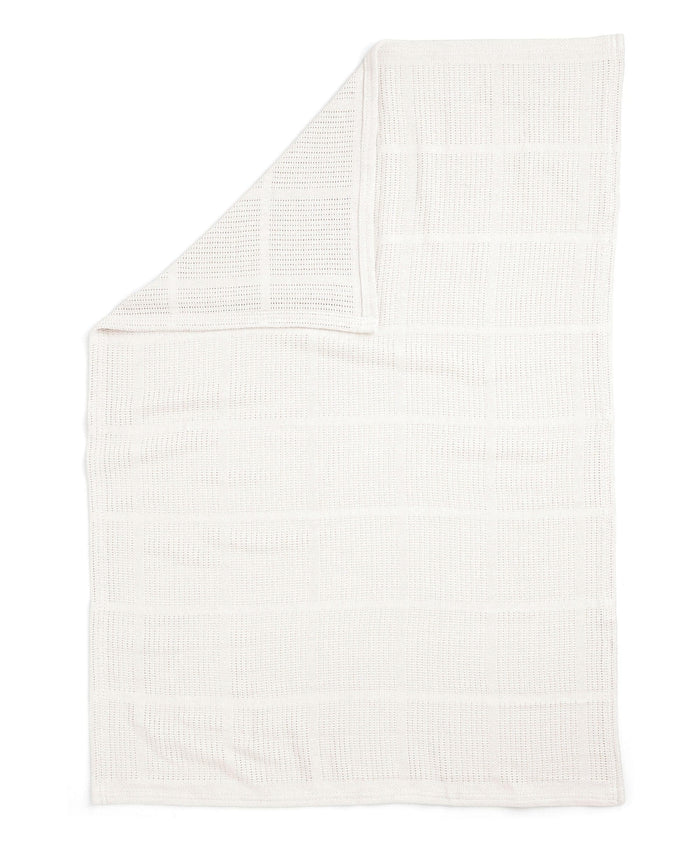 Mamas & Papas Blankets Small Cellular Blanket - White