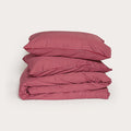 Cherry Gingham Bamboo Quilt Cover