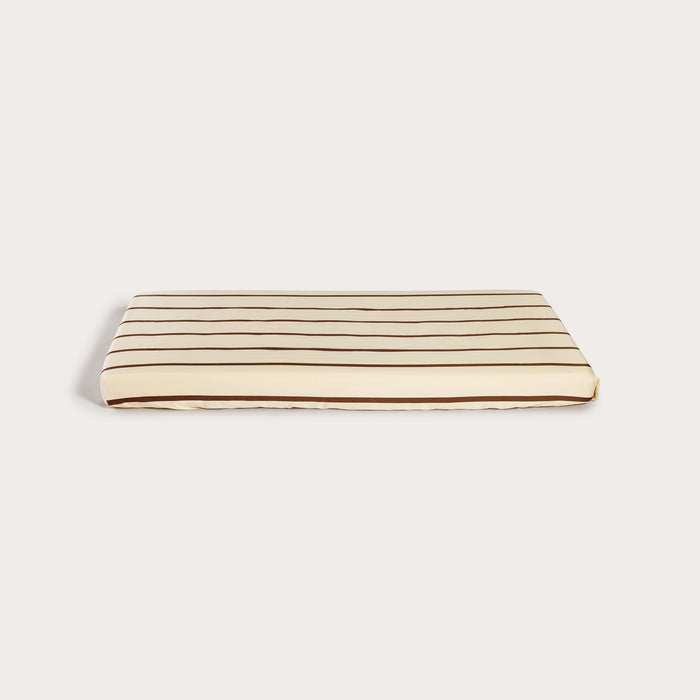 Chocolate Stripe Bamboo Baby Bedding