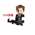 Chrome Skull Terminator T800 Robot Building Blocks Assembled Educational Mini Action Figure Toys