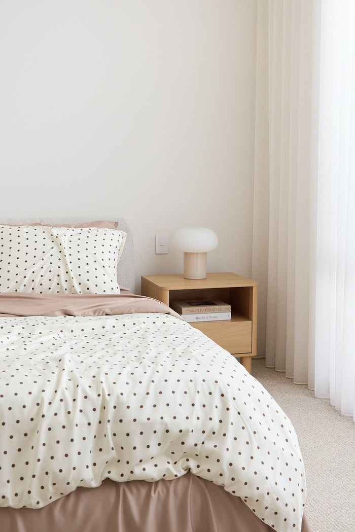 Cloud Polka Dot Bamboo Quilt Cover