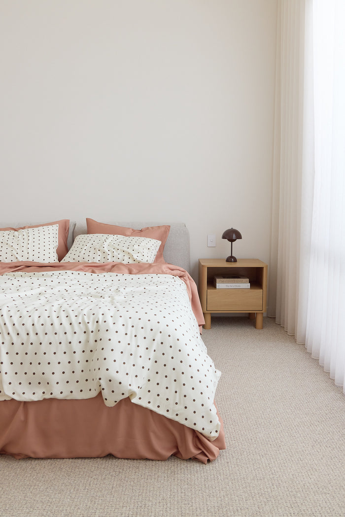 Cloud Polka Dot Bamboo Quilt Cover
