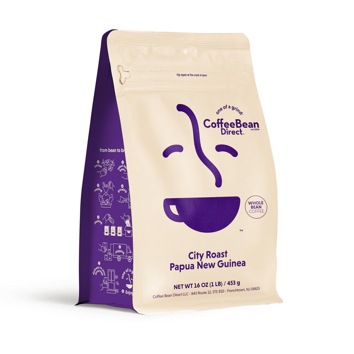 Coffee Bean Direct Tanzanian Peaberry, Whole Bean, 5lb Bag