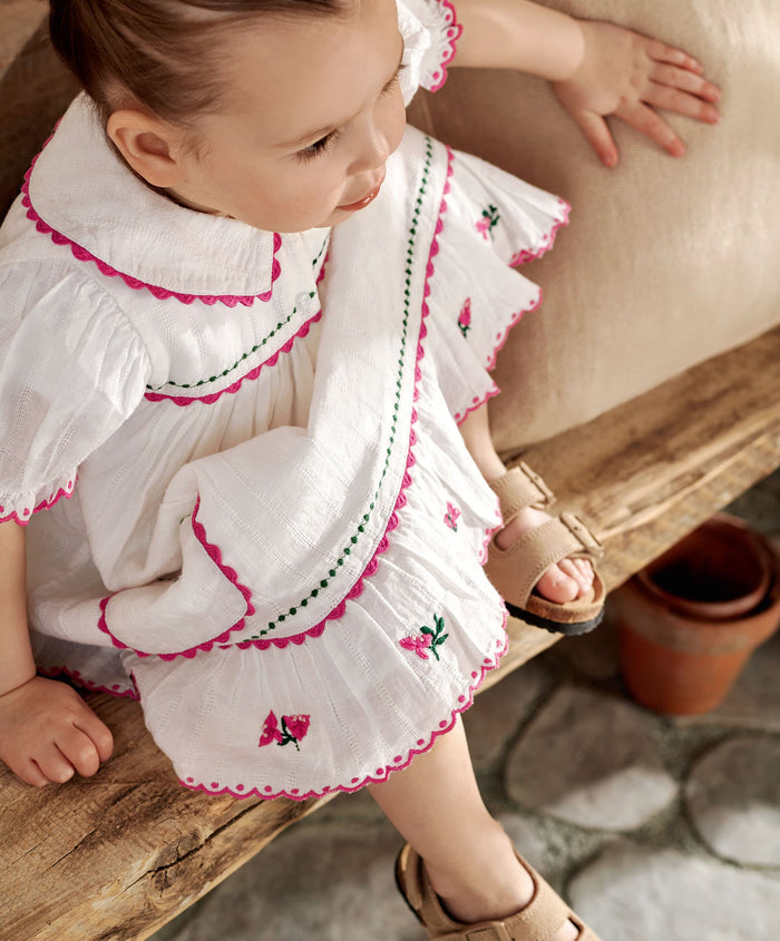 Mamas & Papas Dresses & Skirts Collared Embroidered Dress