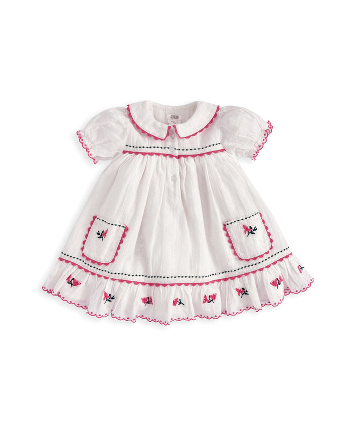 Mamas & Papas Dresses & Skirts Collared Embroidered Dress