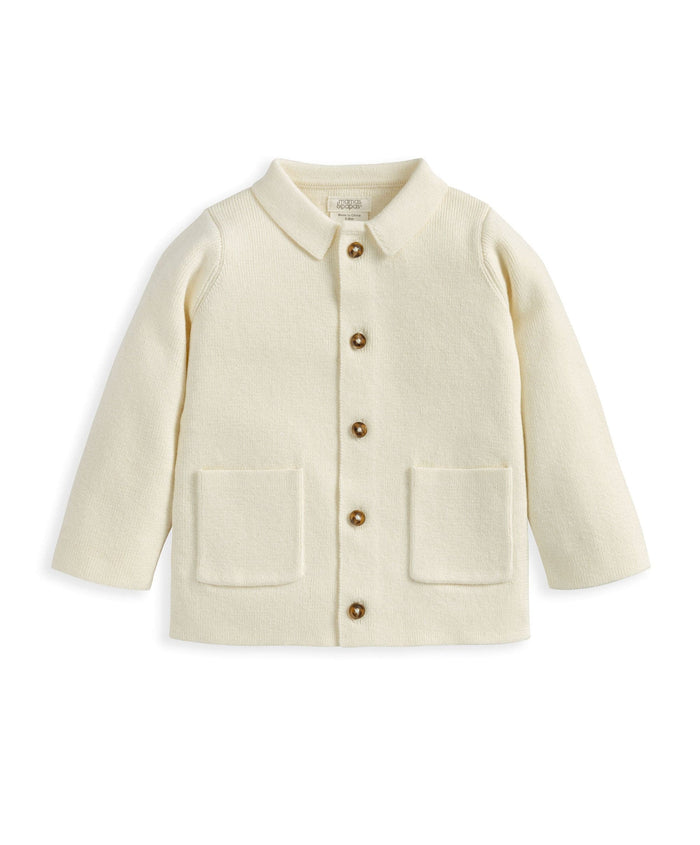 Mamas & Papas Jumpers & Knitwear Collared Knitted Cardigan