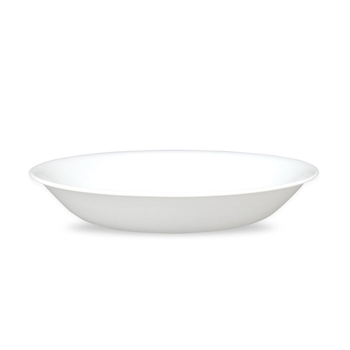 Corelle Vitrelle 6-Piece Salad Appetizer Plate Set Triple Layer Glass and Chip Resistant, 6-3/4-Inch Lightweight Round Plates, Winter Frost White