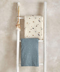 Mamas & Papas Cotbed Fitted Sheets (2 Pack) - planet/blue star