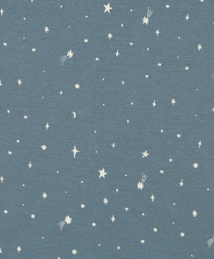 Mamas & Papas Cotbed Fitted Sheets (2 Pack) - planet/blue star